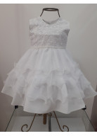 VESTIDO BATIZADO BRANCO TAM. 3