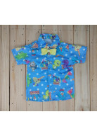 CAMISA GALINHA PINTADINHA COM GRAVATA TAM. PP E P